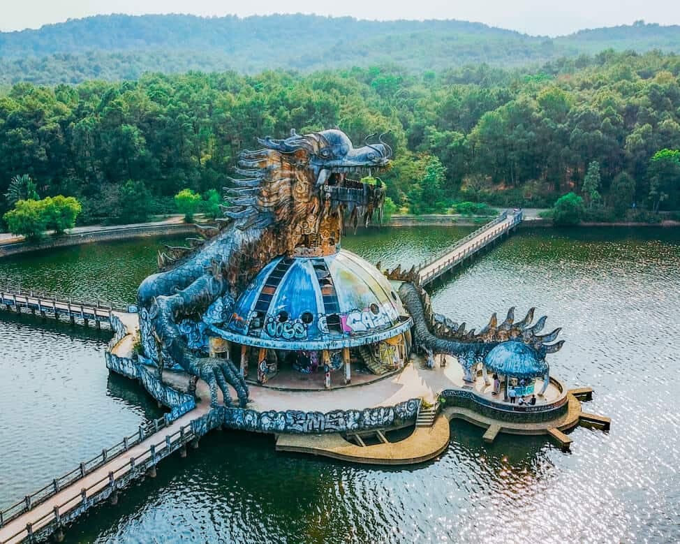 Hình ảnh Hồ Thủy Tiên tại Huế