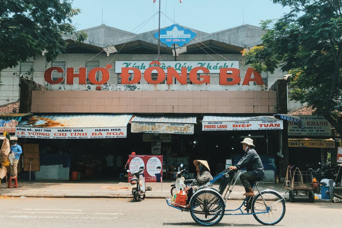 Hình ảnh Chợ Đông Ba tại Huế